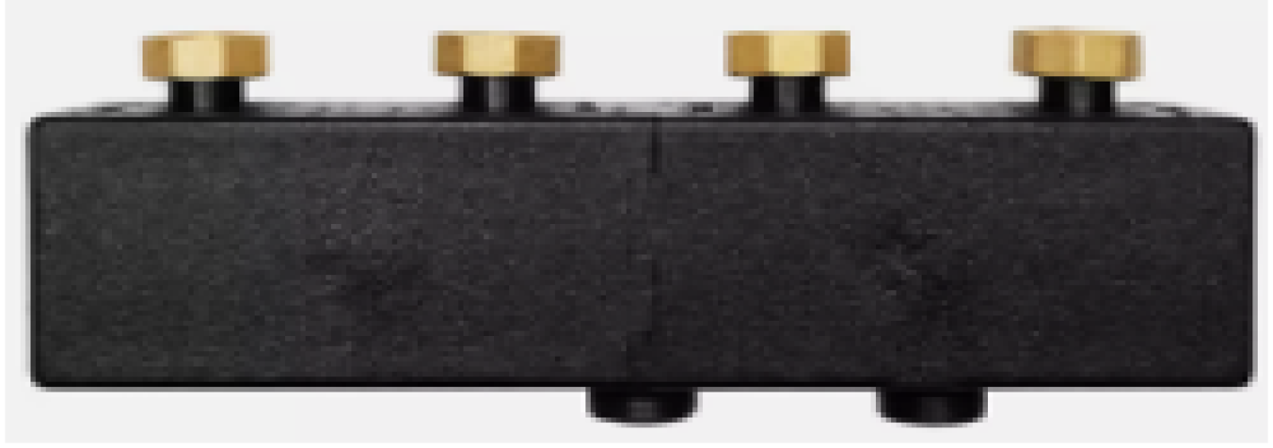 Kesselverteiler 2-fach (L=505mm) DN25