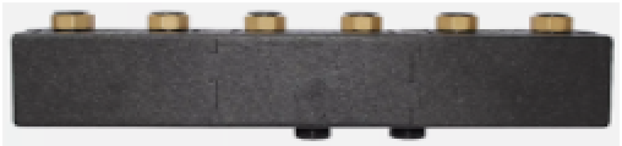 Kesselverteiler 3-fach (L=755mm) DN25